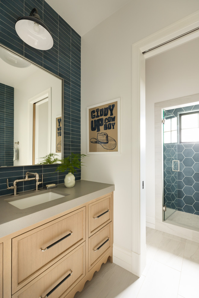 The Lake House - Transitional - Bathroom - Boise - by Coven Haus