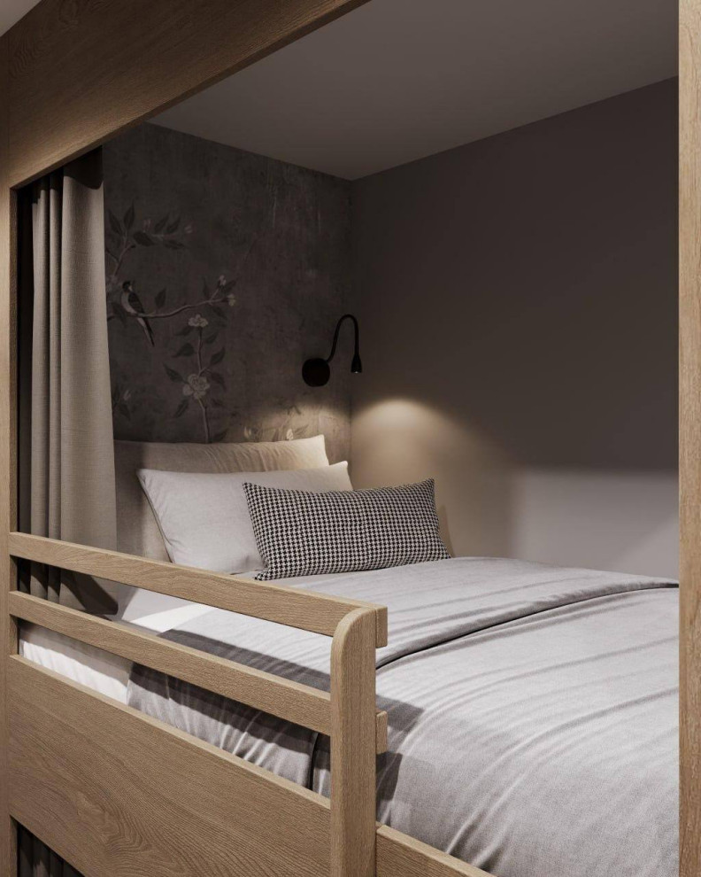 Дизайн-проект 3-х комнатной квартиры для семьи с 4-мя детьми.