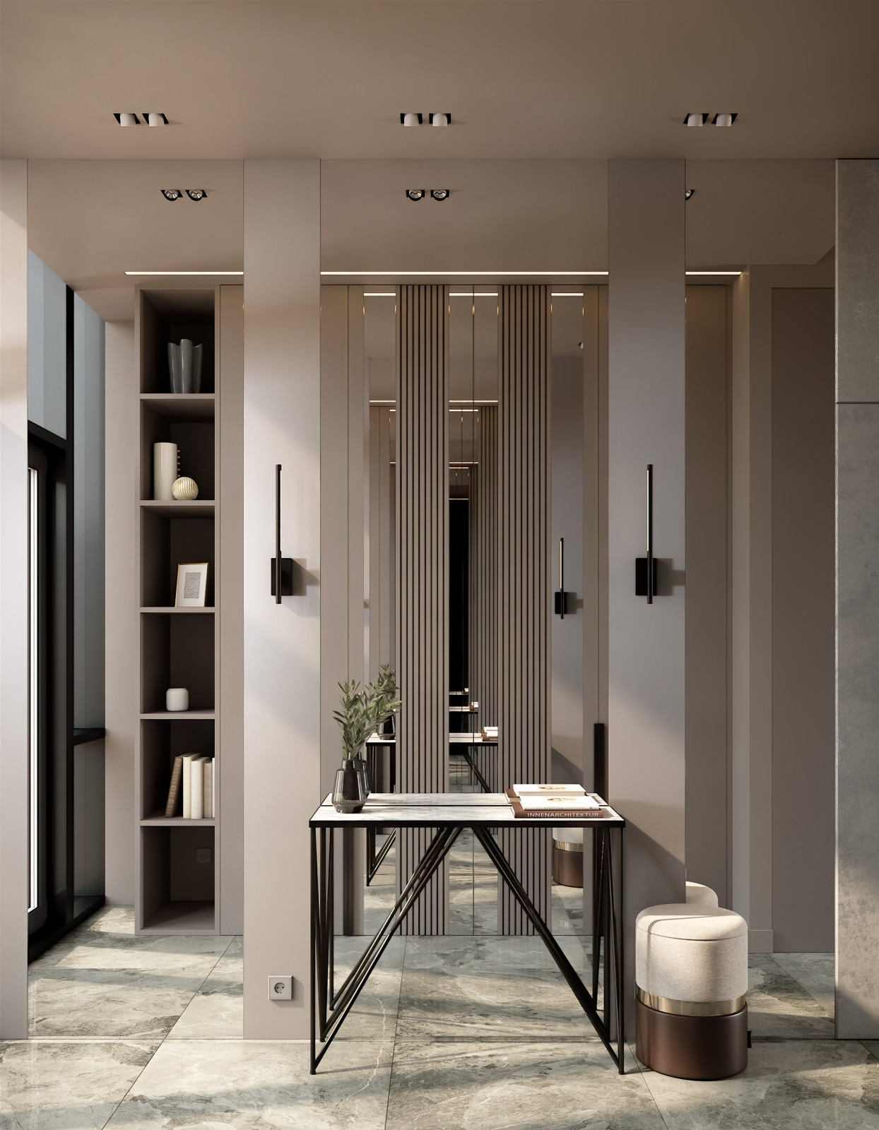 Прихожая. Первый этаж