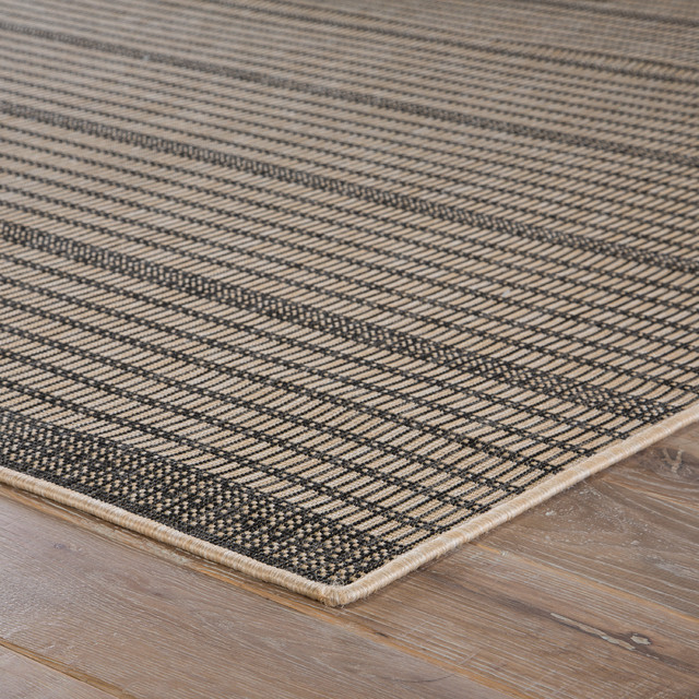 Jaipur Living Middlebrook Indoor Outdoor Stripe Black Beige Area Rug Contemporary Rugs By - Black And Beige Outdoor Rug Jaipur Living Middlebrook Indoor Outdoor Stripe Black Beige Area Rug Contemporary Rugs By - Black And Beige Outdoor Rug
