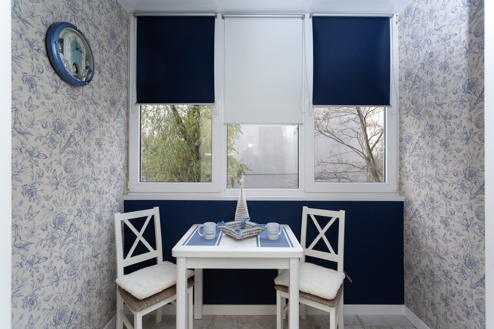 Кухня в морском стиле