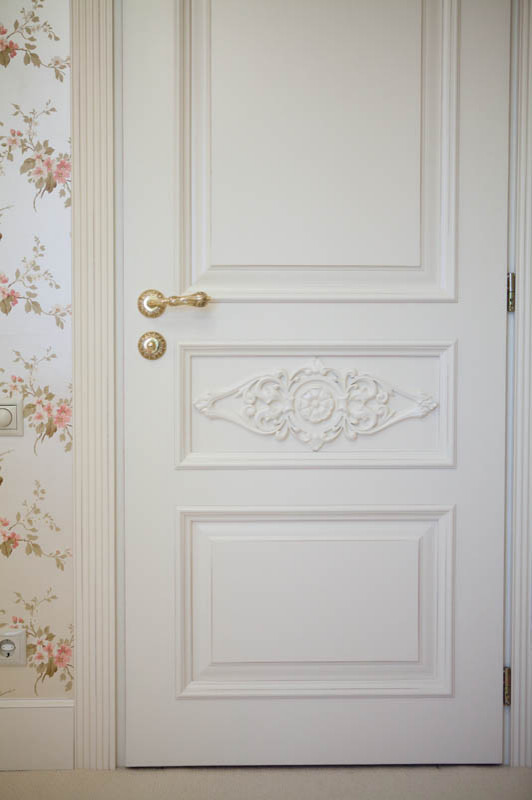 Классический Интерьер квартиры  в бежевых тонах (120 кв м)