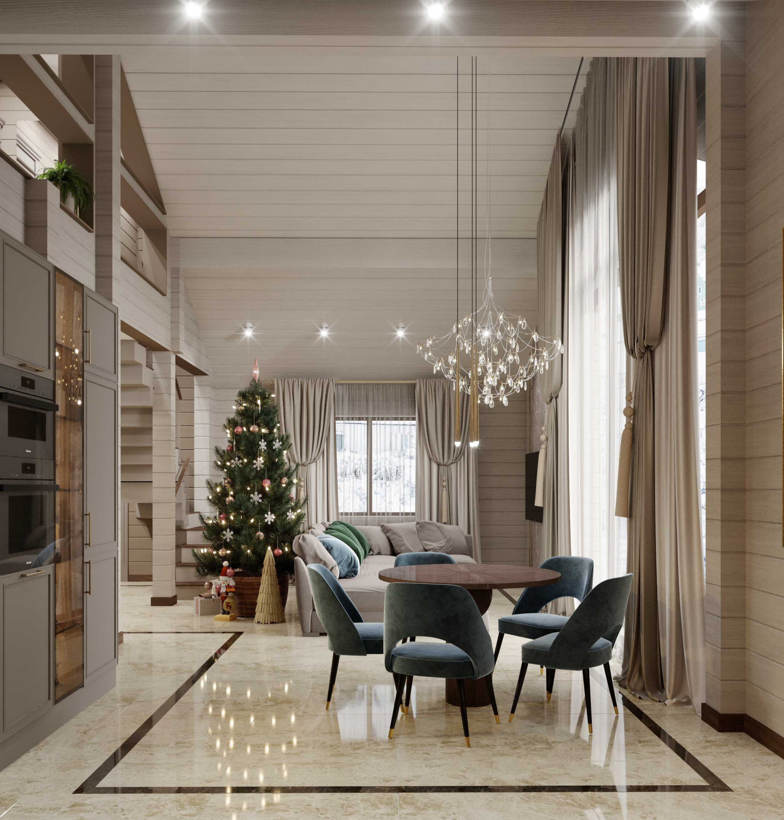 Дом  с запахом дерева