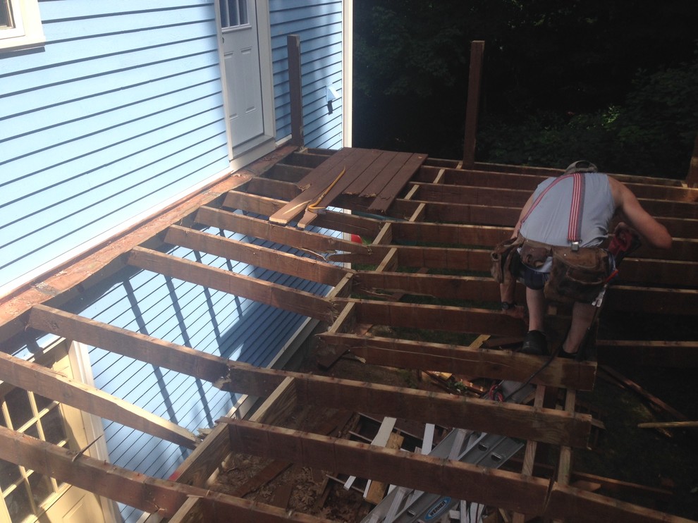 Pepperell, MA Deck (Ice Dam Damage)