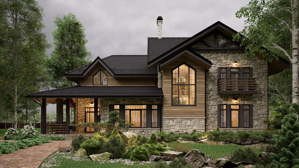 Особняк на берегу тихой реки