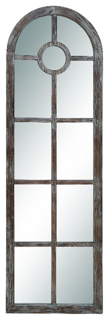 Tall Wall Mirror contemporary tall wood arch mirror distressed dark grey decor Tall Wall Mirror contemporary tall wood arch mirror distressed dark grey decor