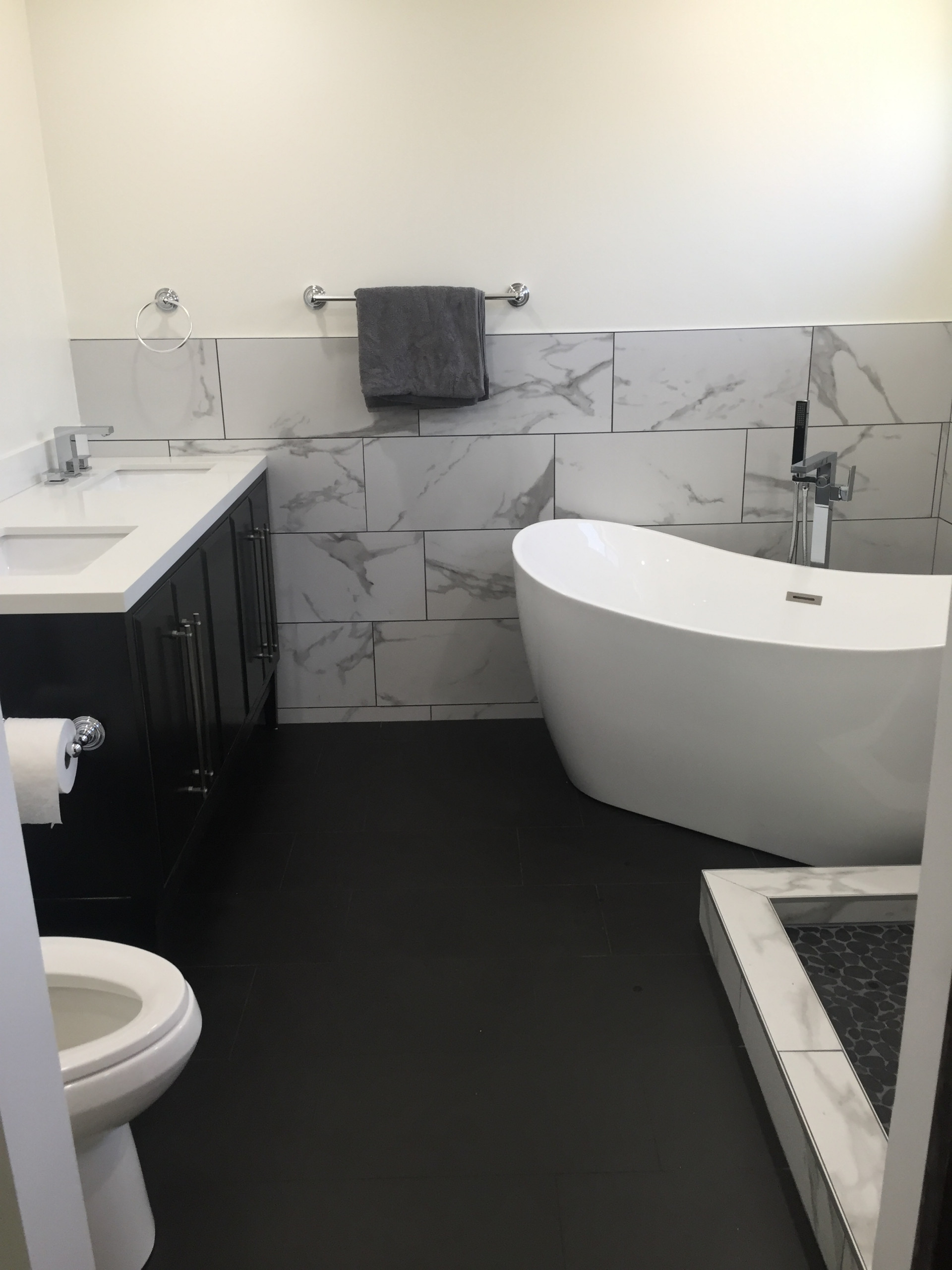 Sherman Oaks 2 story house 2 Master bathrooms Remodeling