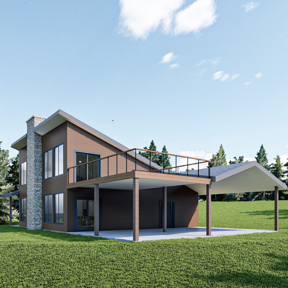 Modern Lakefront Oasis