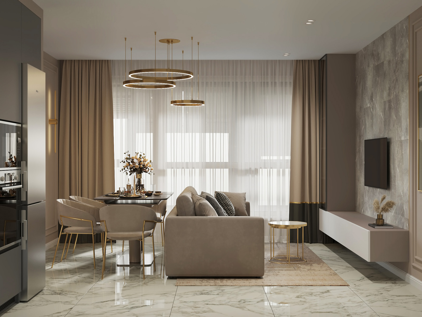 Трехкомнатная квартира в ЖК Лиговский Сити