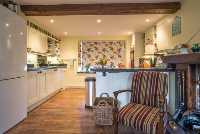 Classic Monochrome traditional-kitchen