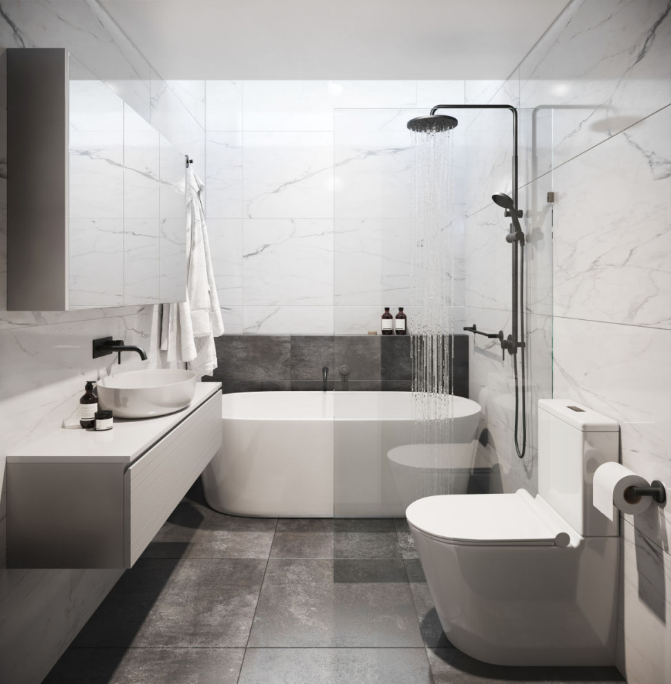 Kleines Klassisches Badezimmer in Geelong