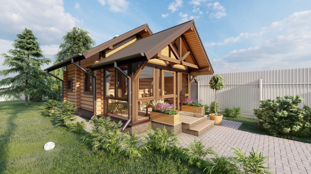 Баня с верандой в н.п. Кульсеитово