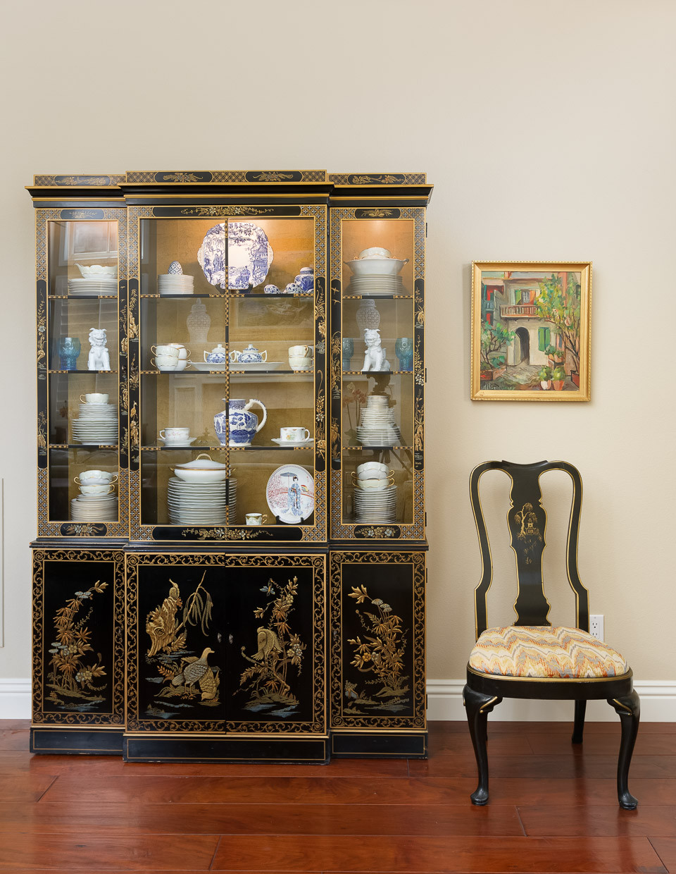 Black China Cabinet Houzz