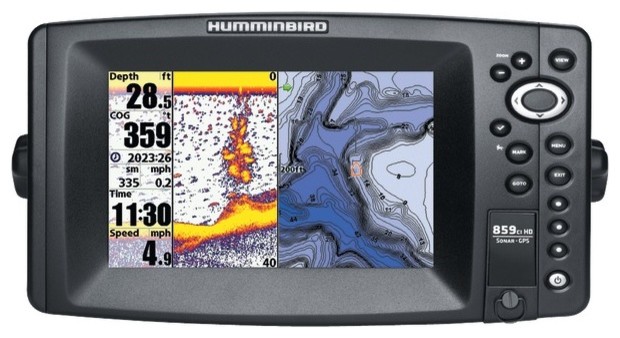 859ci HD Fishfinder and GPS Combo