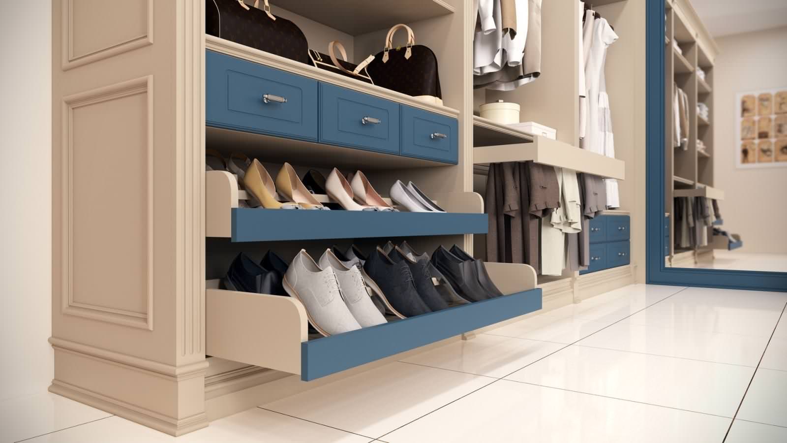 гардеробные системы.