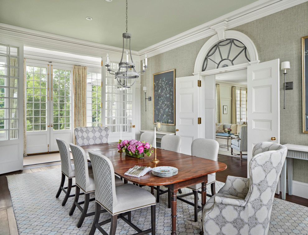 Colonial Manor - Traditional - Dining Room - New York - by VanderHorn ...