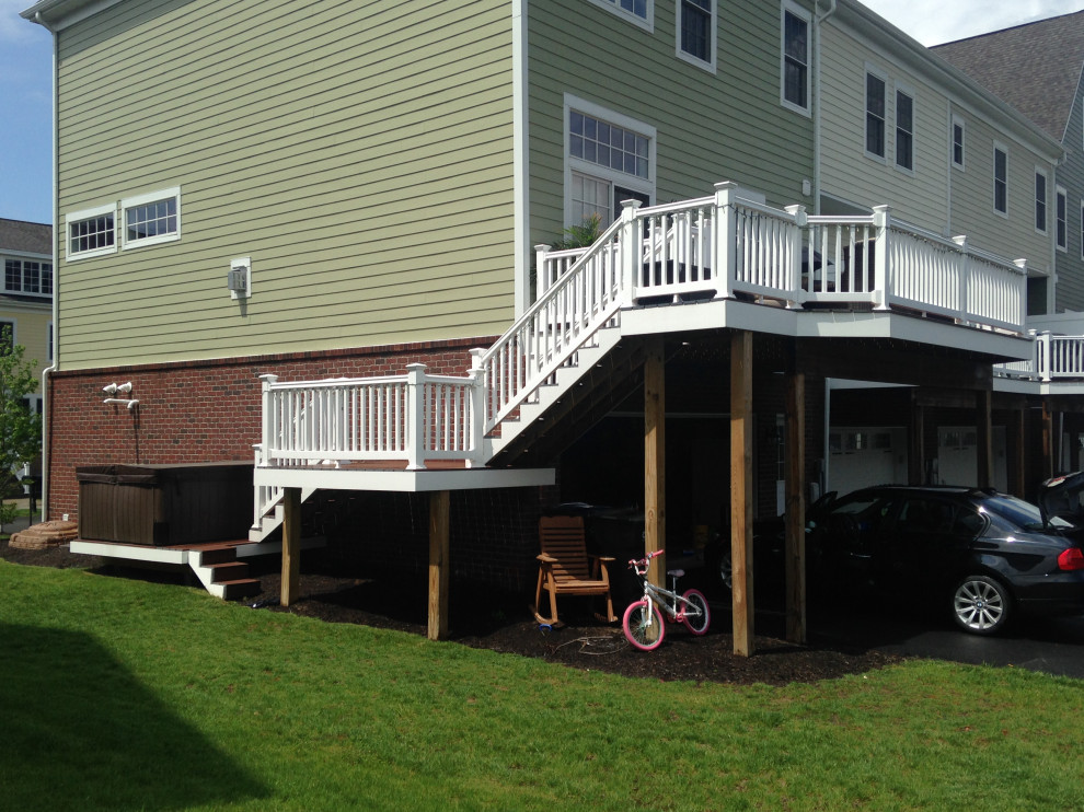 Deck - large modern deck idea