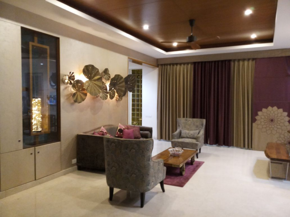 Asian living room in Bengaluru.
