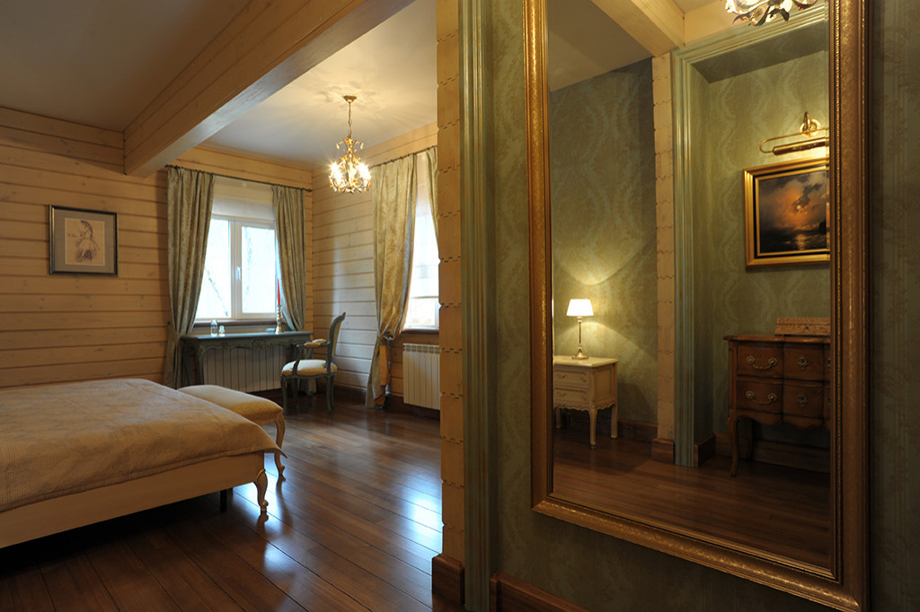 Beam house in French style