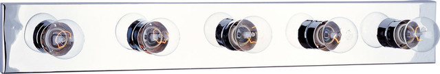 Maxim Lighting Essentials 5-Light Bath Vanity Polished Chrome - 4455PC