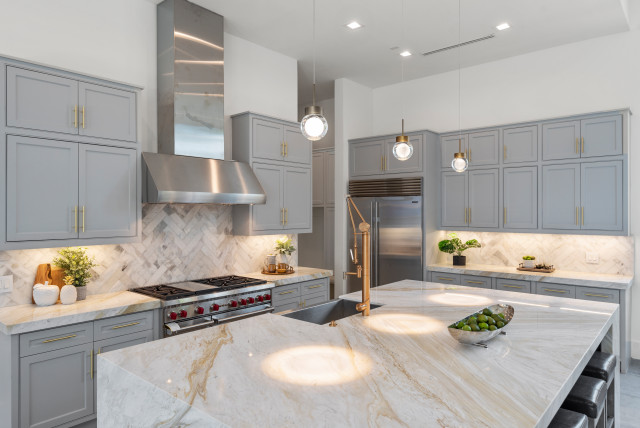 Highland Village | W Alabama | $2M+ contemporary-kitchen