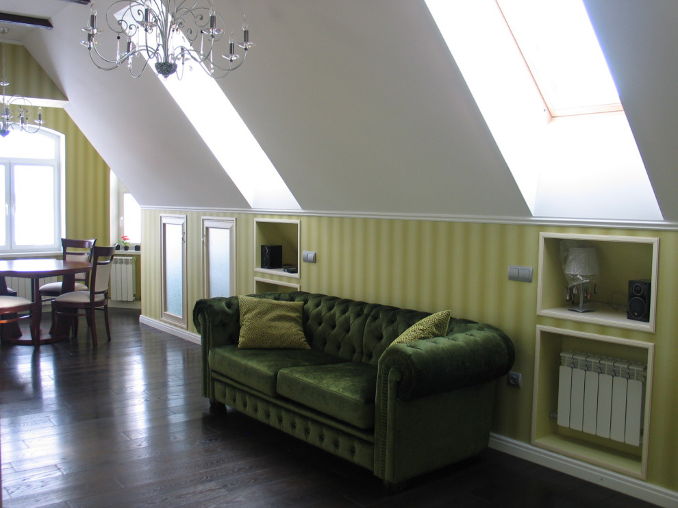 РЕКОНСТРУКЦИЯ МАНСАРДЫ В ЗАГОРОДНОМ ДОМЕ