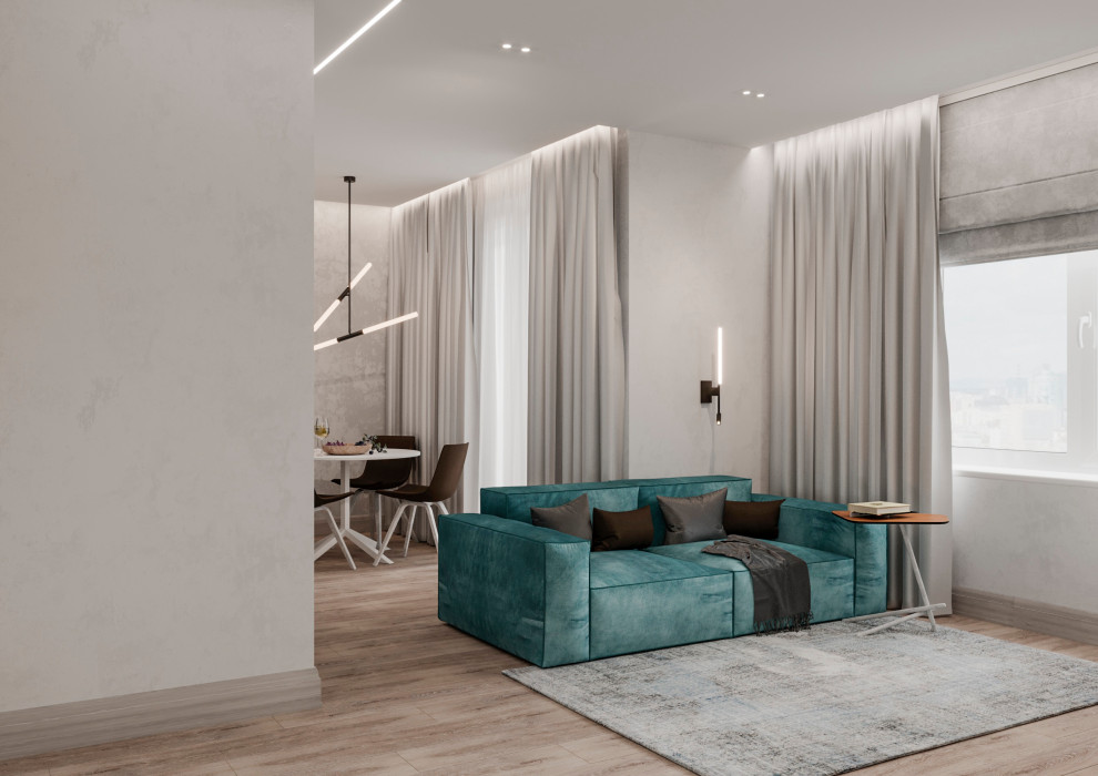 Кухня-гостиная для молодого человека