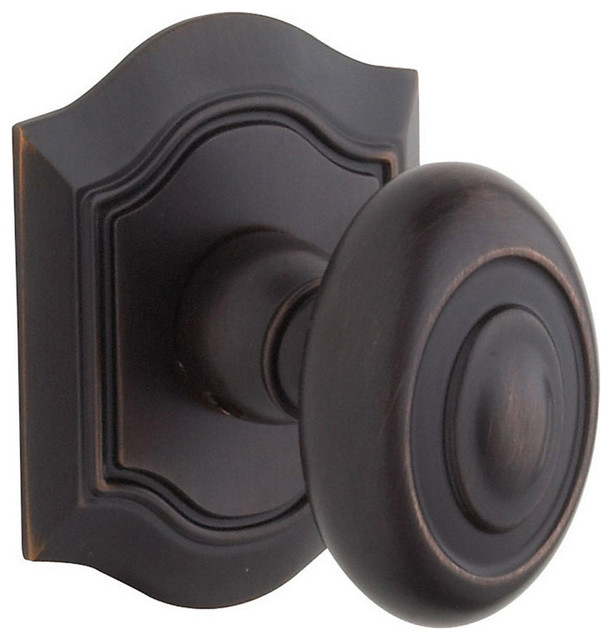 Baldwin Estate 5025 Egg Shaped Door Knob Set Privacy Venetian