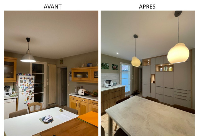 R&eacute;novation d'une cuisine skandinavisk-koekken