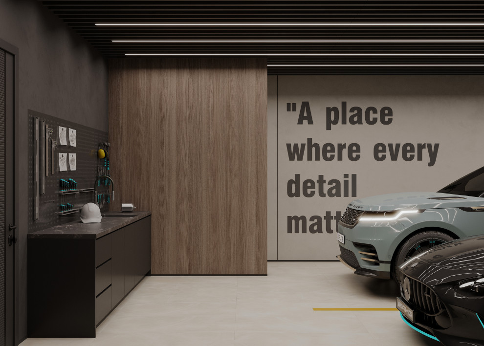 Цокольный этаж дома Тихая роскошь