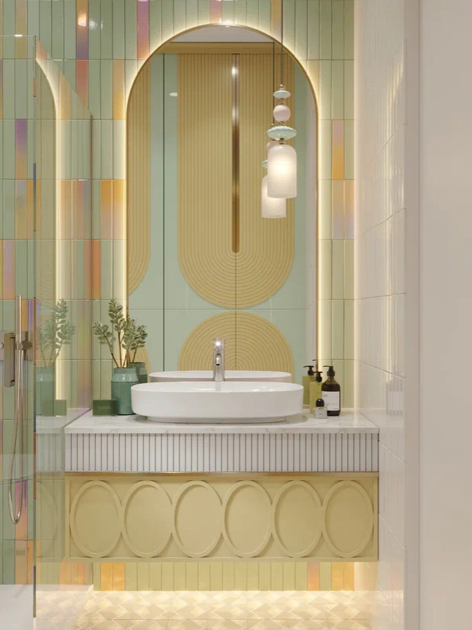 Элегантная квартира с волшебной детской комнатой