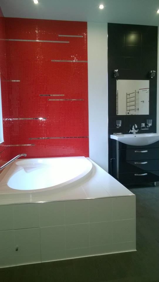 Ванная в загородном доме