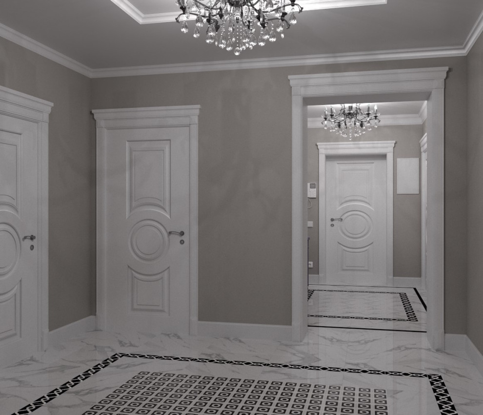 Интерьер квартиры во Владикавказе на Пр. Коста, 83. Классика.