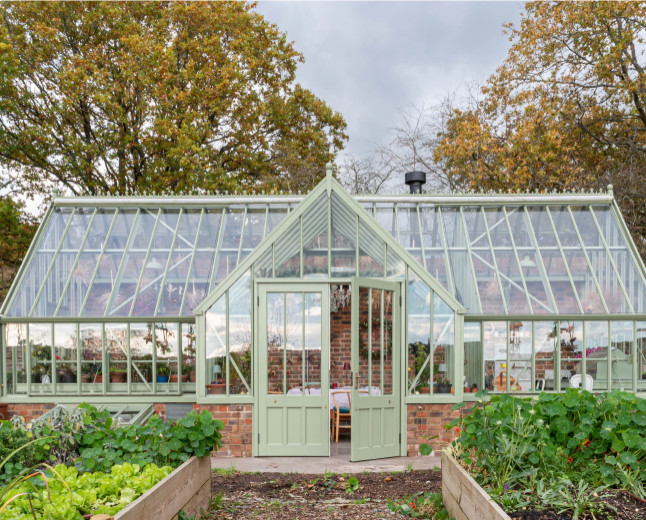 Photo of a large victorian attached greenhouse in Other.