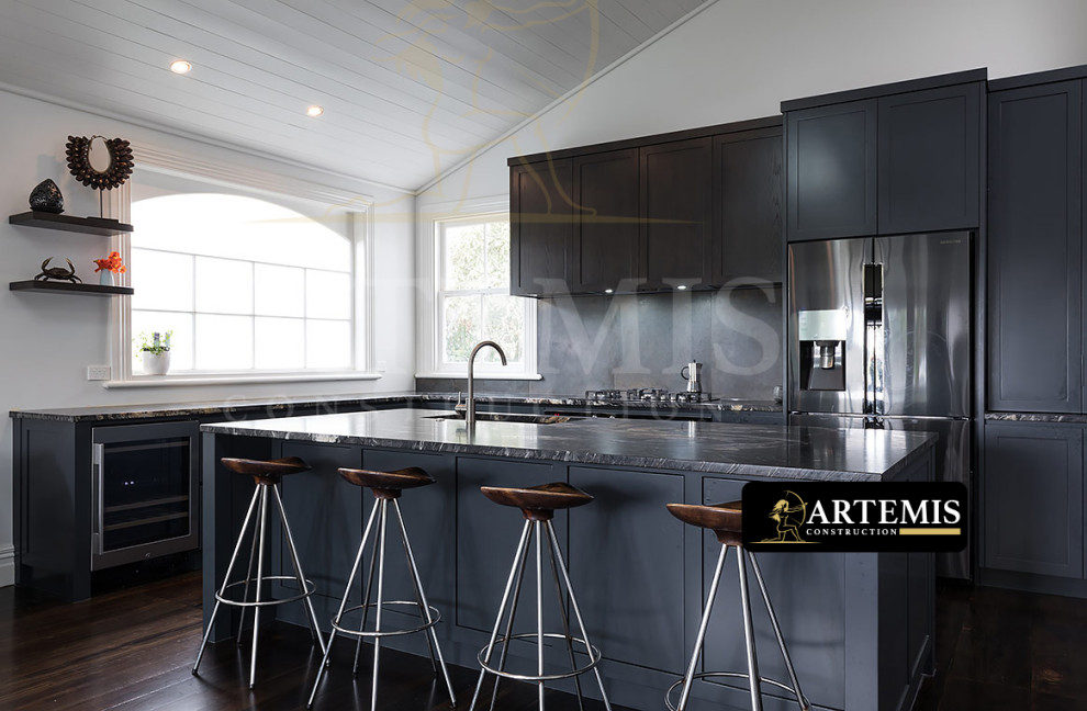 Trendy home design photo in Philadelphia