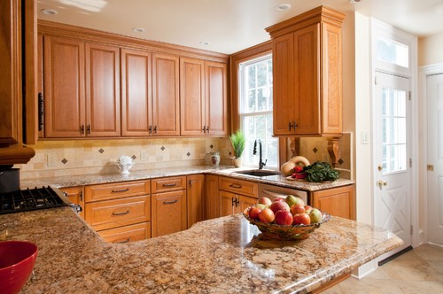 Solarius Granite Kitchen Countertop Remodeling Ideas