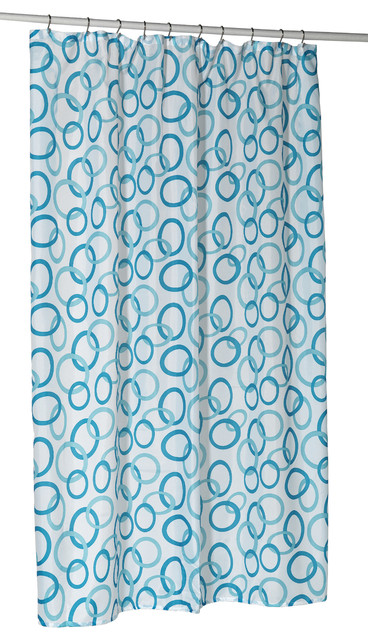 Polyester Shower Curtain Liner, Circle Shower Curtain Liner