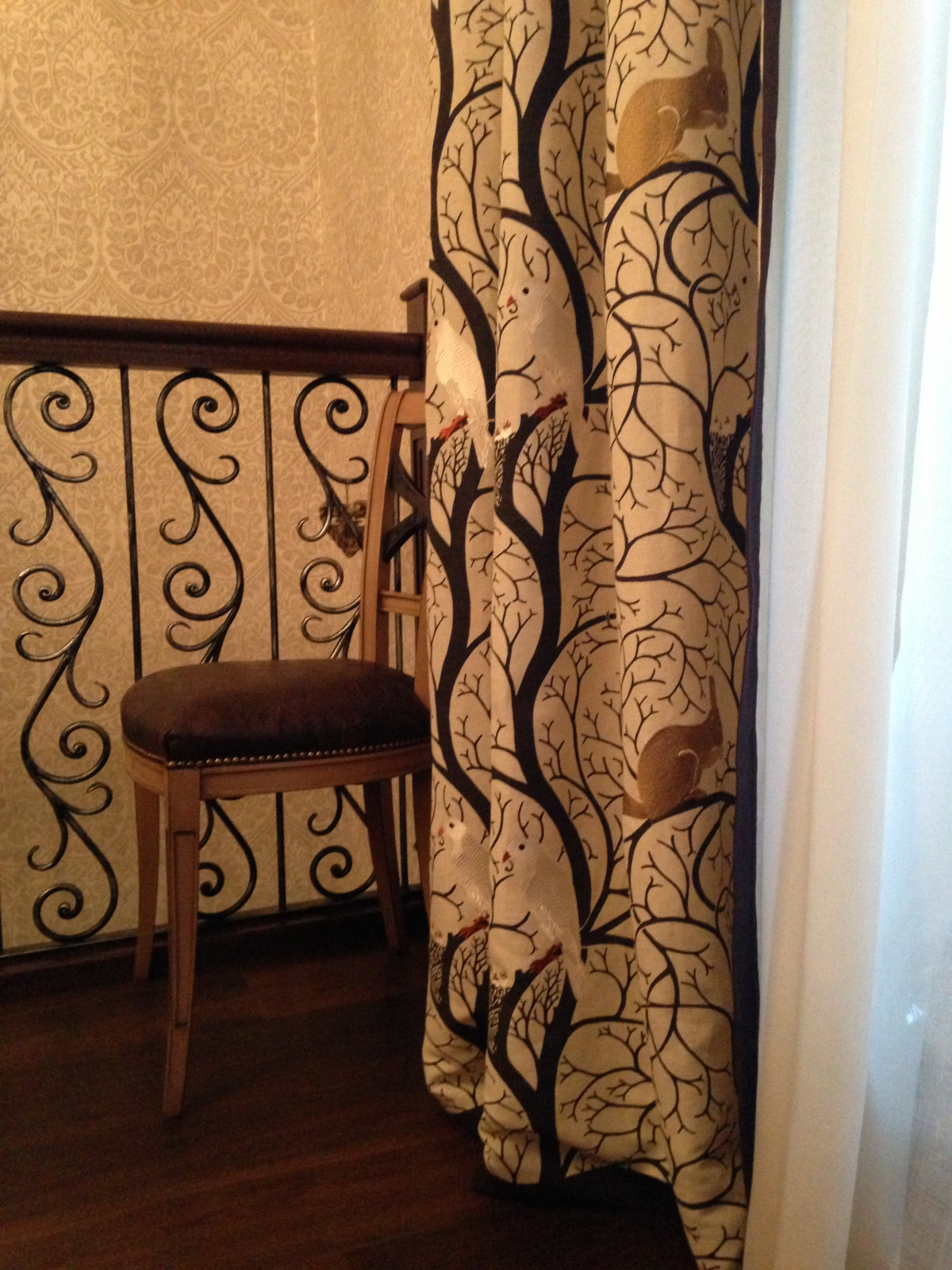 Оформление окон в 2-ухуровневой квартире