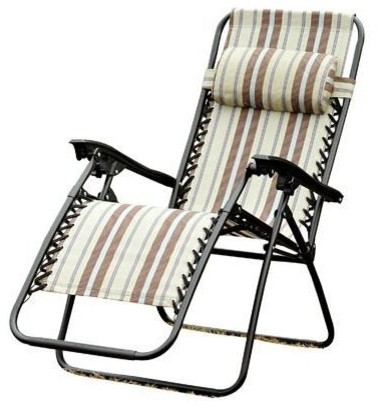 Outsunny Zero Gravity Recliner Lounge Patio Pool Chair Multi Color Outsunny Zero Gravity Recliner Lounge Patio Pool Chair Multi Color Stripes