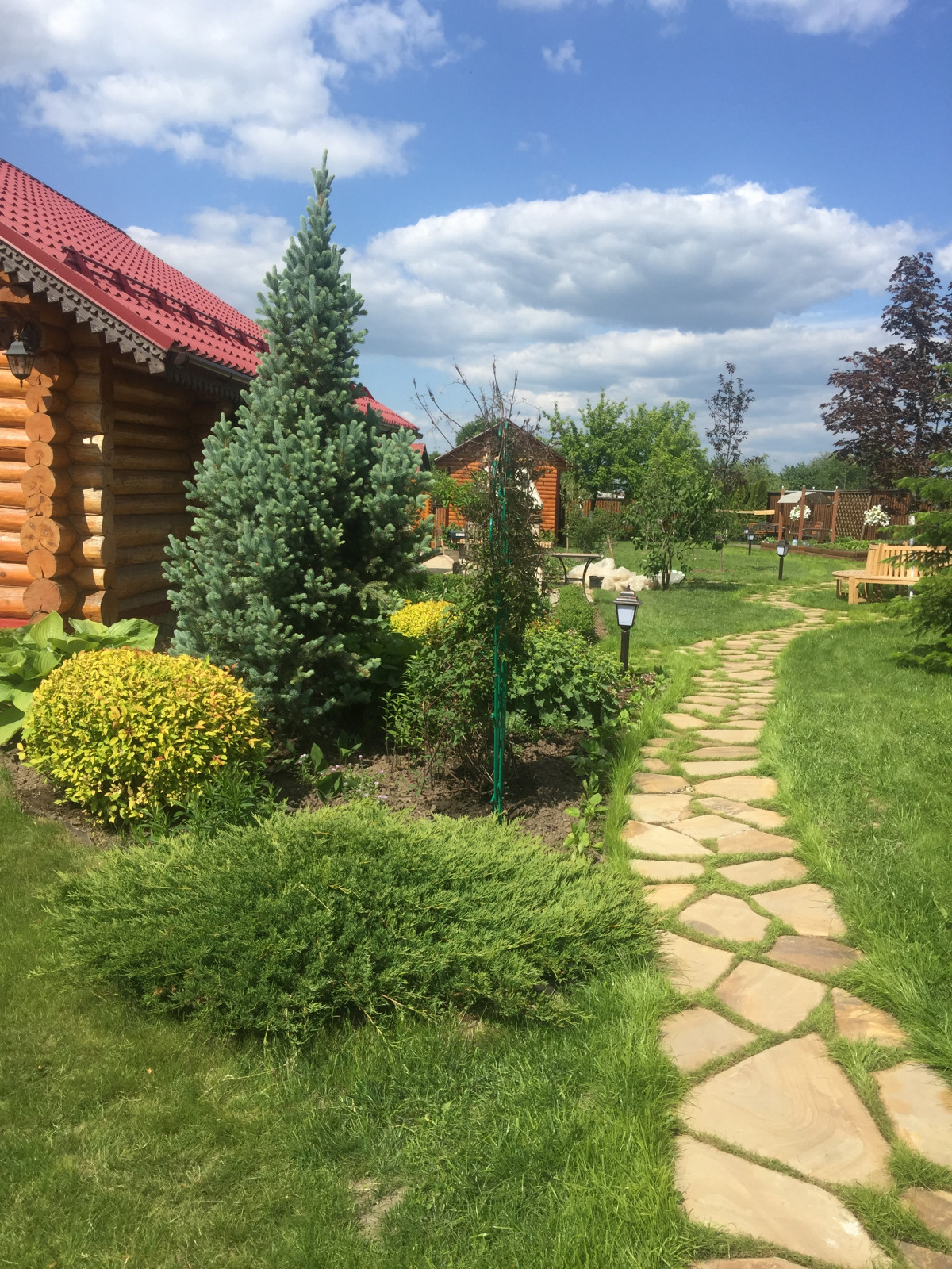 Ландшафтный дизайн 40 соток