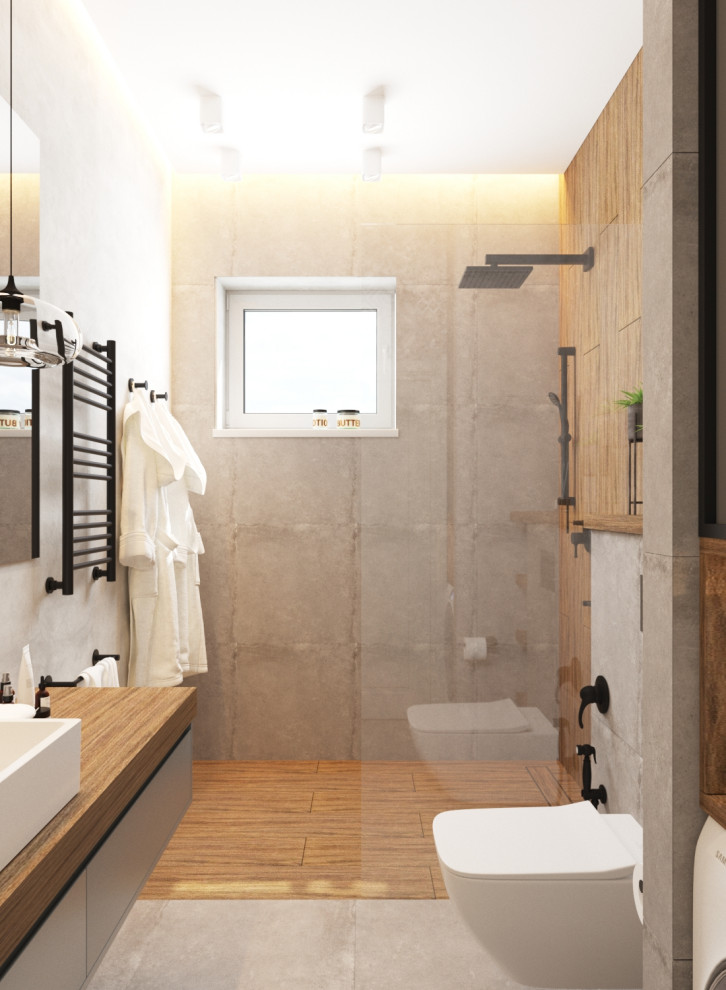 Ванная комната в частном жилом доме в Калининградской обл.