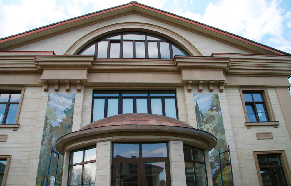 ДИЗАЙН ФАСАДА ЗАГОРОДНОГО ДОМА