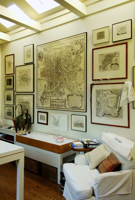 Montlake shabby-chic-style-home-office-and-library