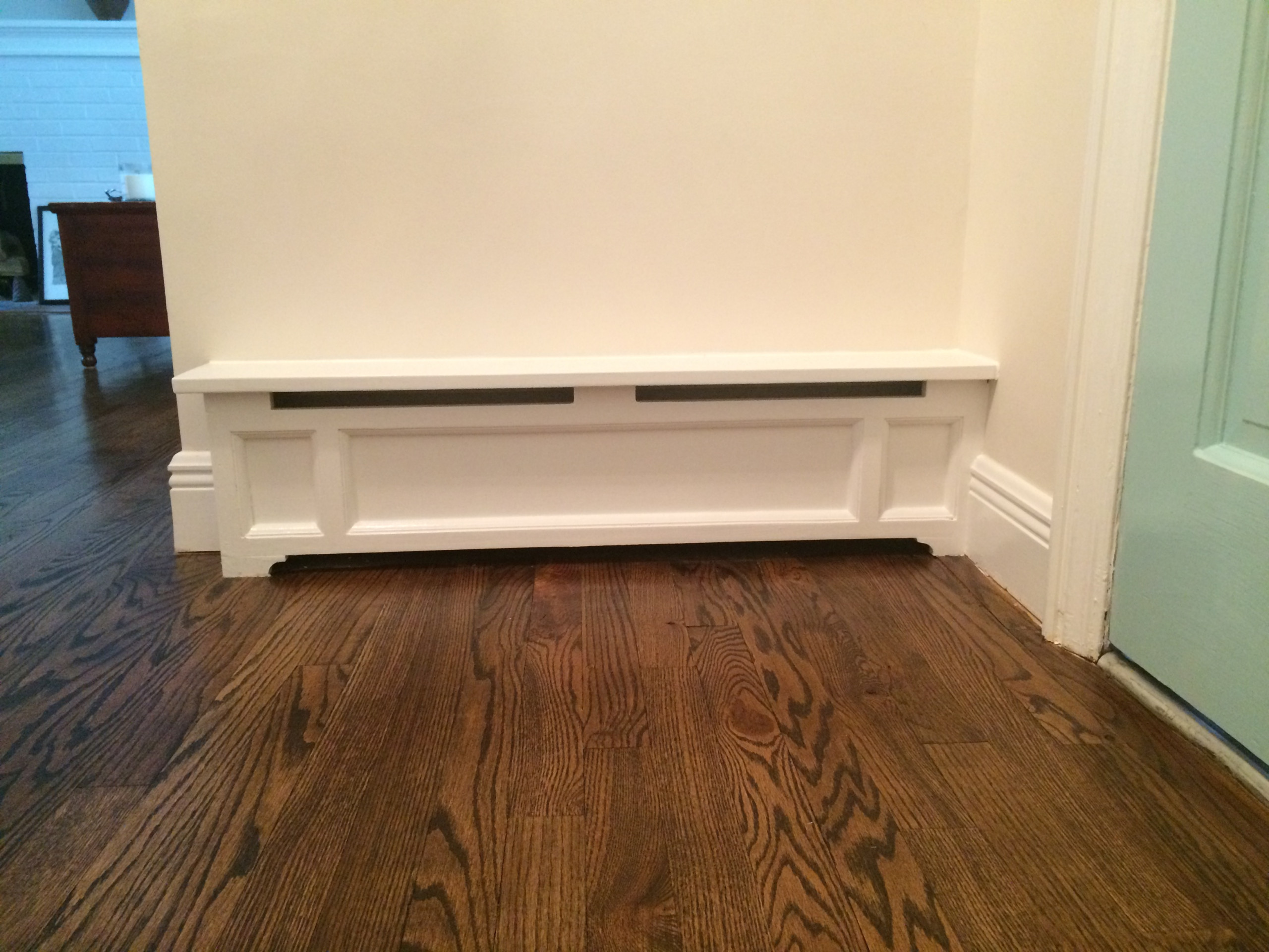 Custom Baseboard Heater Covers