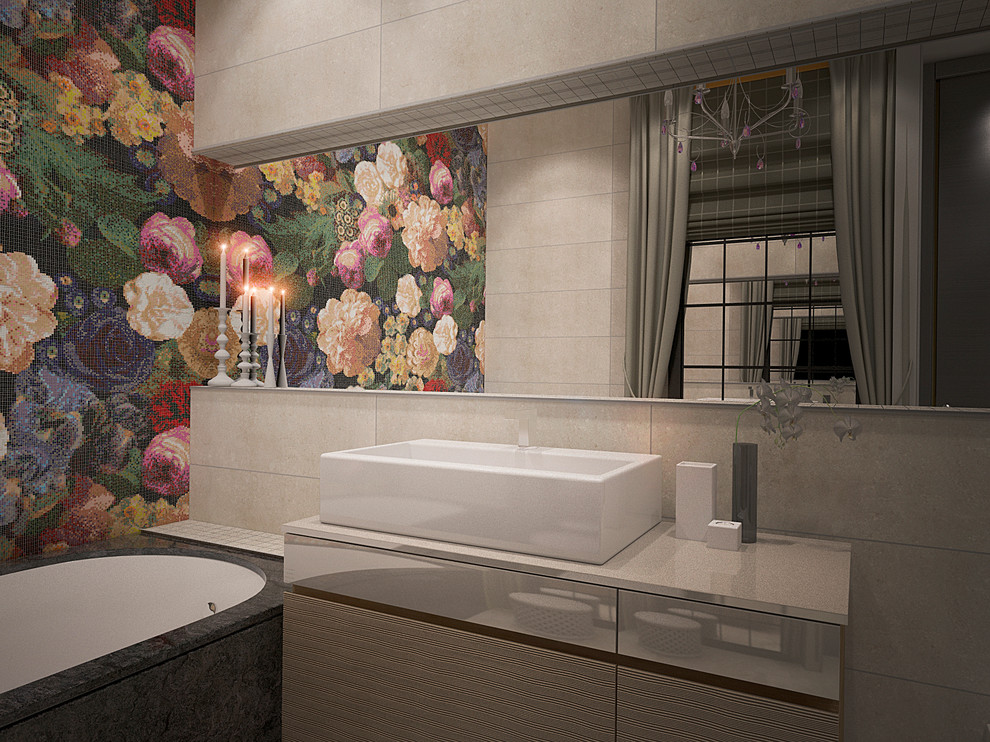 Цветочная ванная