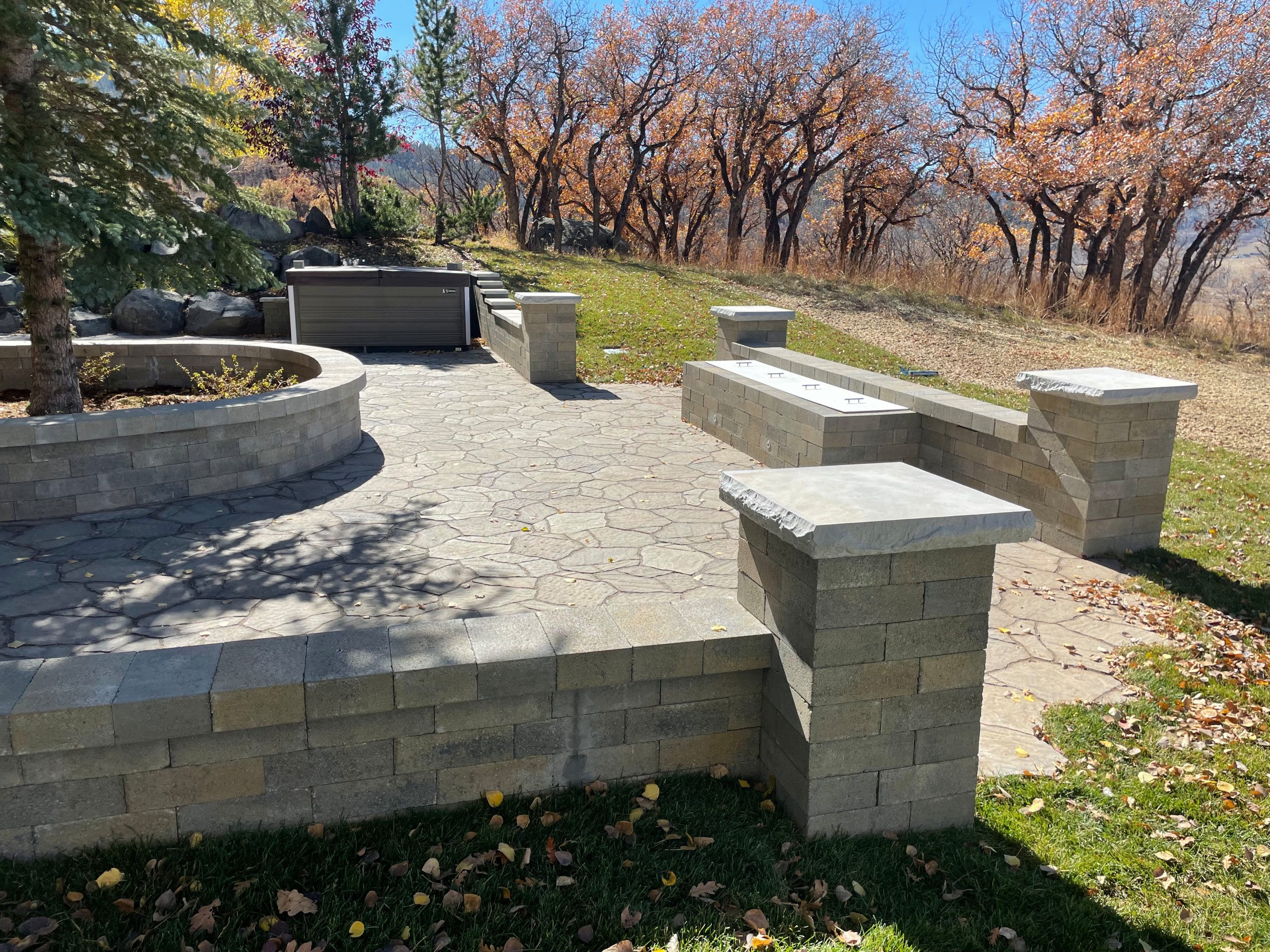 Patio & Firepit in Catamount