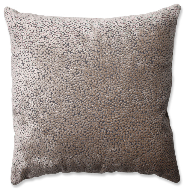 Tuscany Dots Flax 18" Throw Pillow