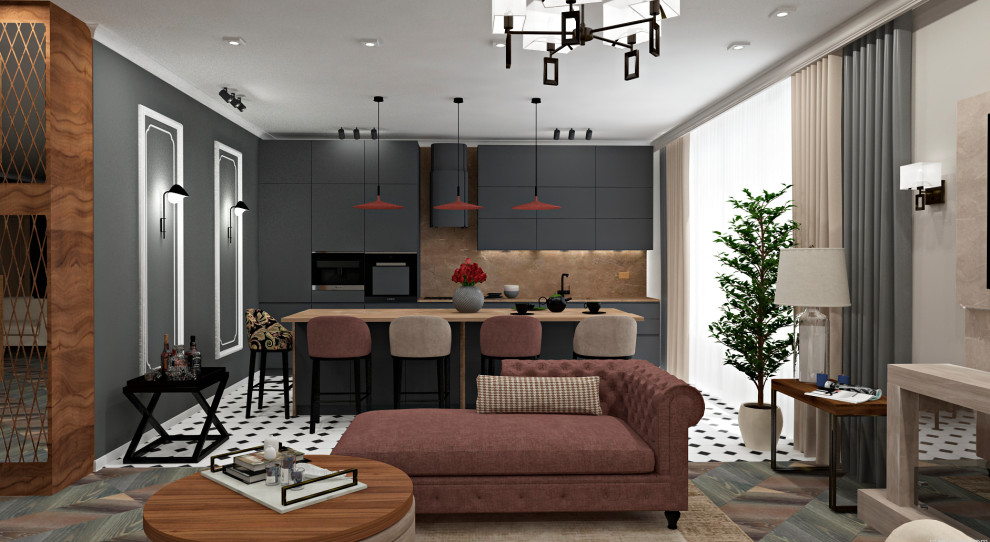 Проект с камином