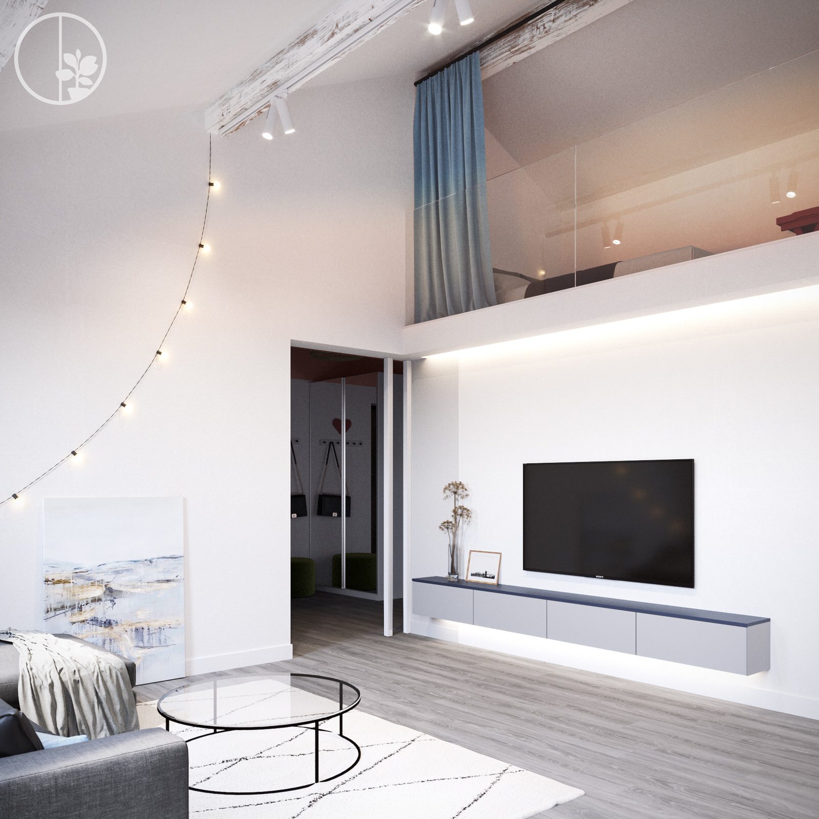 Квартира на мансардном этаже ЖК "пригородный простор"