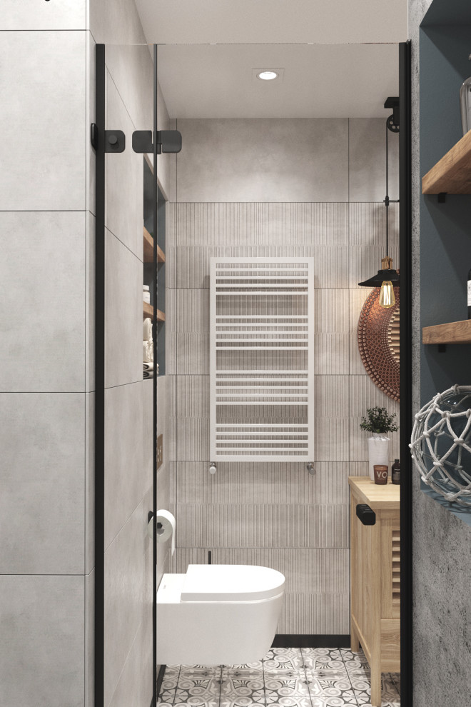 Воображение с этническими мотивами. Проект квартиры 55 м2 в Москве.